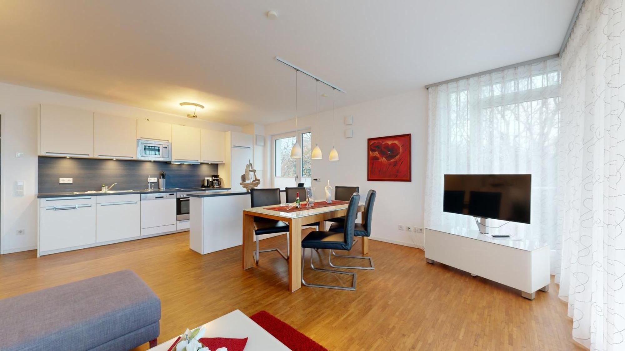 Duenenresort In Binz, Strandnahe Und Moderne Fewos Mit Balkon, Teilweise Mit Meerblick, Extérieur photo