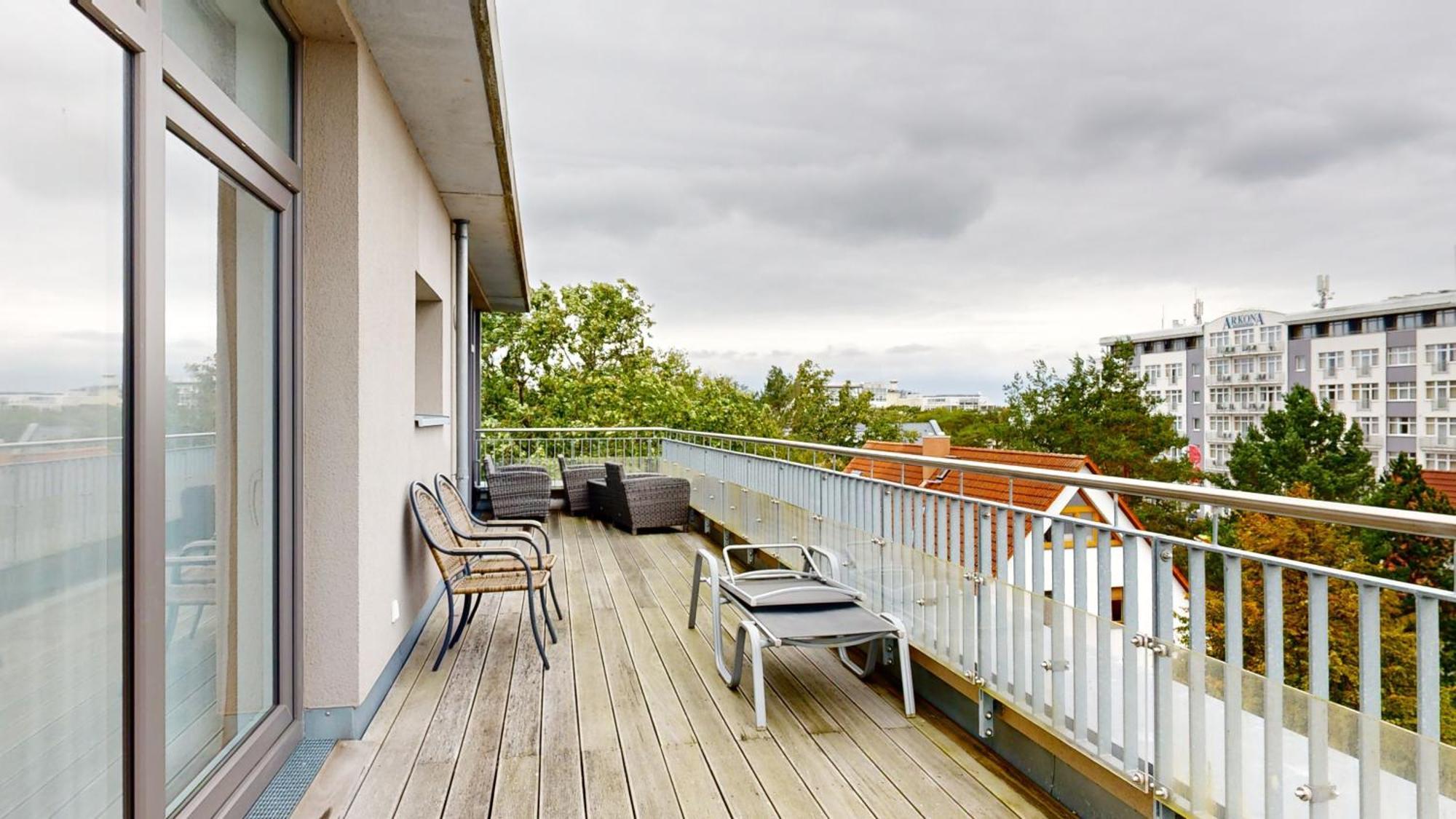 Duenenresort In Binz, Strandnahe Und Moderne Fewos Mit Balkon, Teilweise Mit Meerblick, Extérieur photo