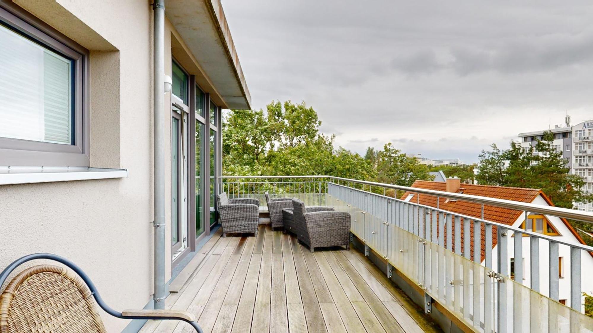Duenenresort In Binz, Strandnahe Und Moderne Fewos Mit Balkon, Teilweise Mit Meerblick, Extérieur photo